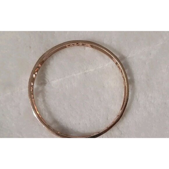 Kate Spade Bracelet Rose Gold Bangle "Stop And Smell The Roses" - Picture 3 of 3